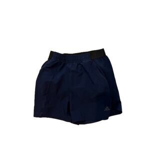 Adidas Blue 5" Running Shorts Mens Med